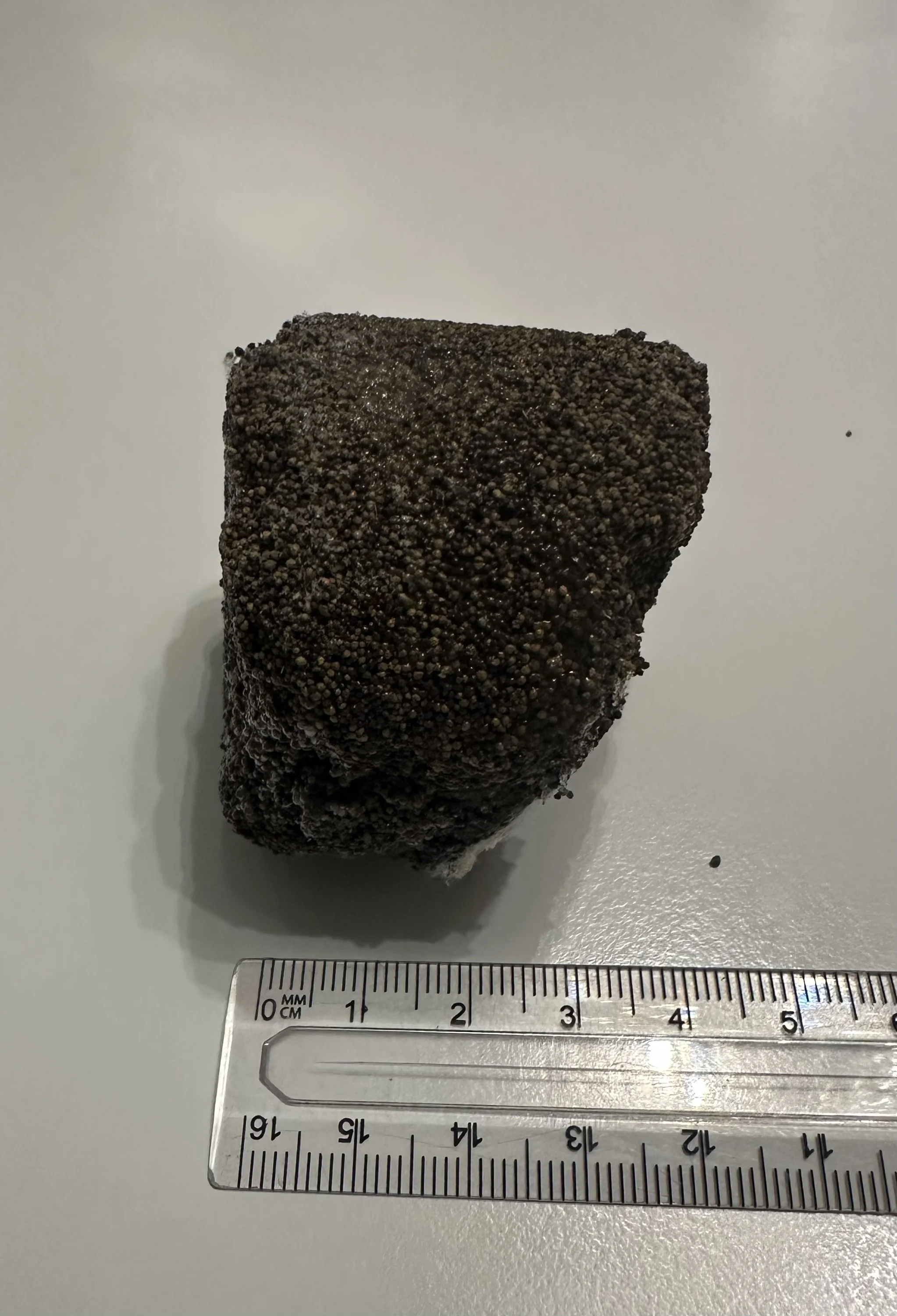 Core sample after THERMOGEL treatment